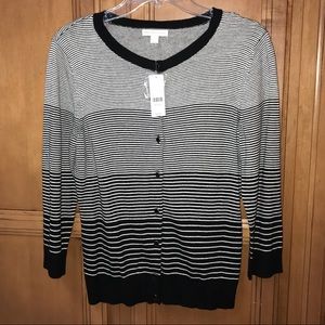 NWT New York & Company button down sweater